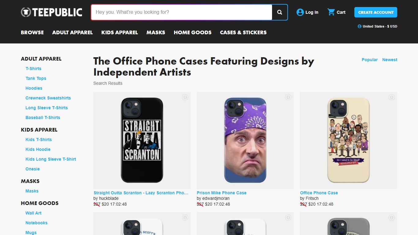 The Office Phone Cases Featuring Designs by Independent Artists - TeePublic